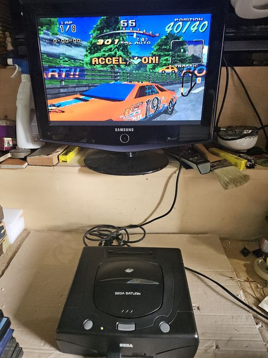 Consola sega saturn