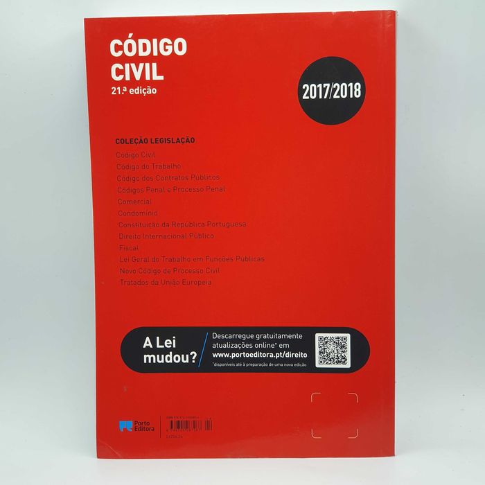 Livro - Código Civil - Coleção Legislação - PAR5-SITE