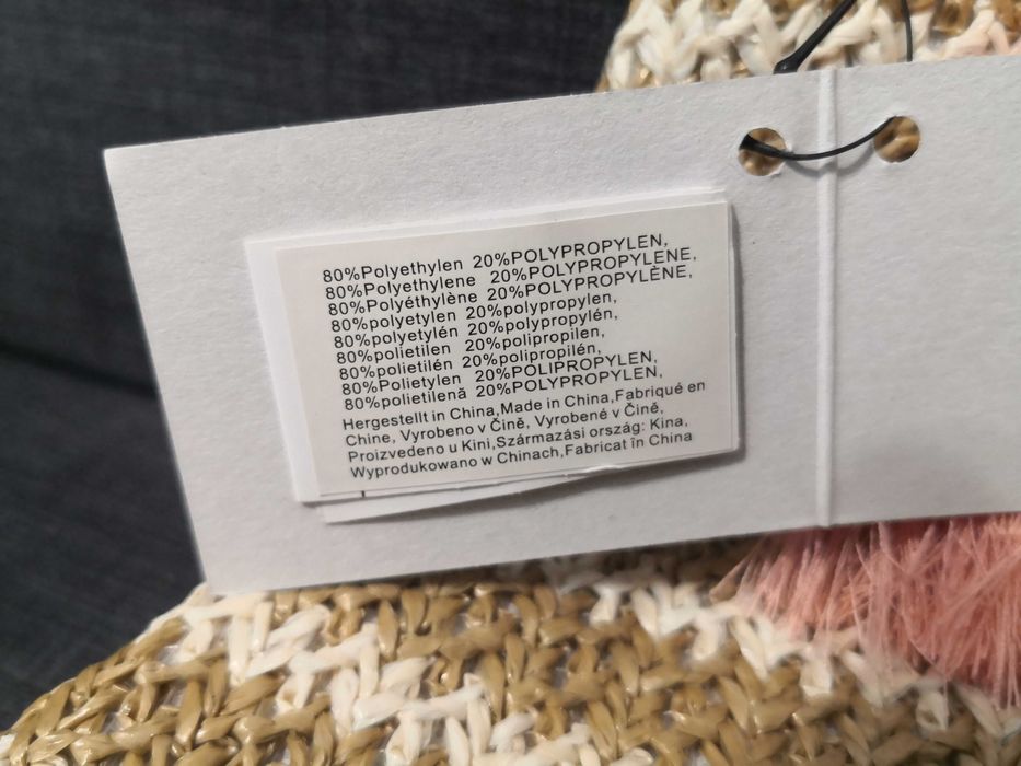 Kosmetyczka Parsa Beauty o wyglądzie dzianiny