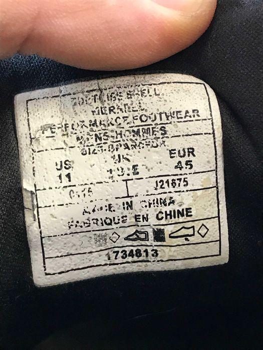 Skórzane buty Merrell Wraith Pyre rozm. 45