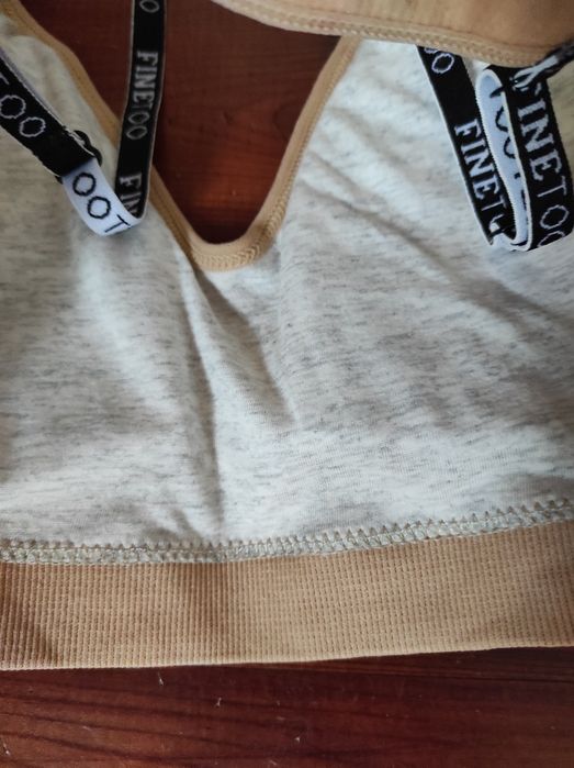 Komplet bielizny Finetoo majtki stanik M/L nowe