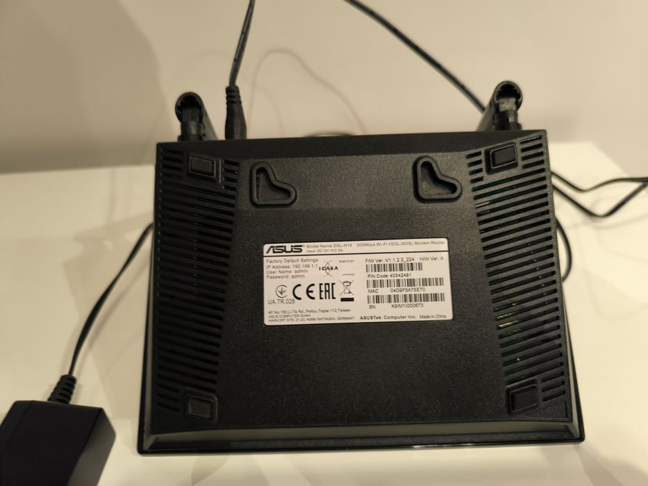 Router Wi-Fi Asus DSL-N16