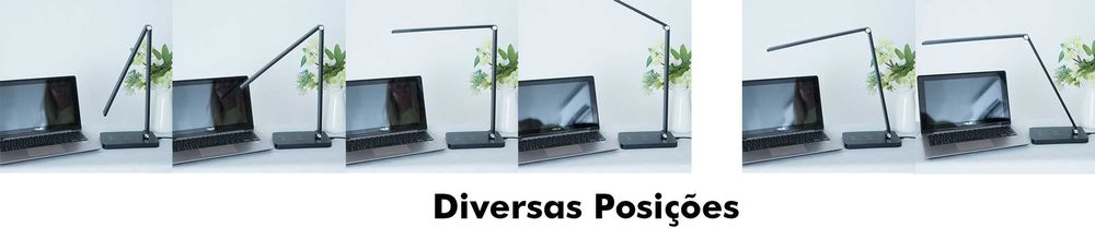 CANDEEIRO LED DE MESA/SECRETÁRIA MODERNO