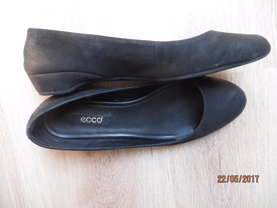 Buty damskie / baleriny ECCO r. 41 kolor czarny