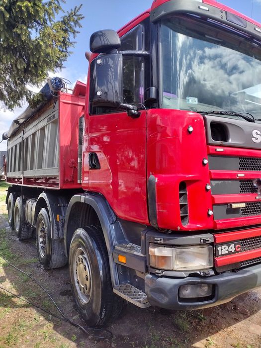 Scania wywrotka 8x4 124c