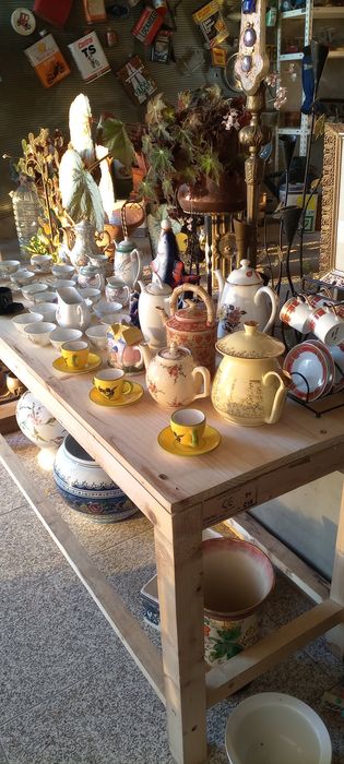 Grande lote de lindas  antiguidades