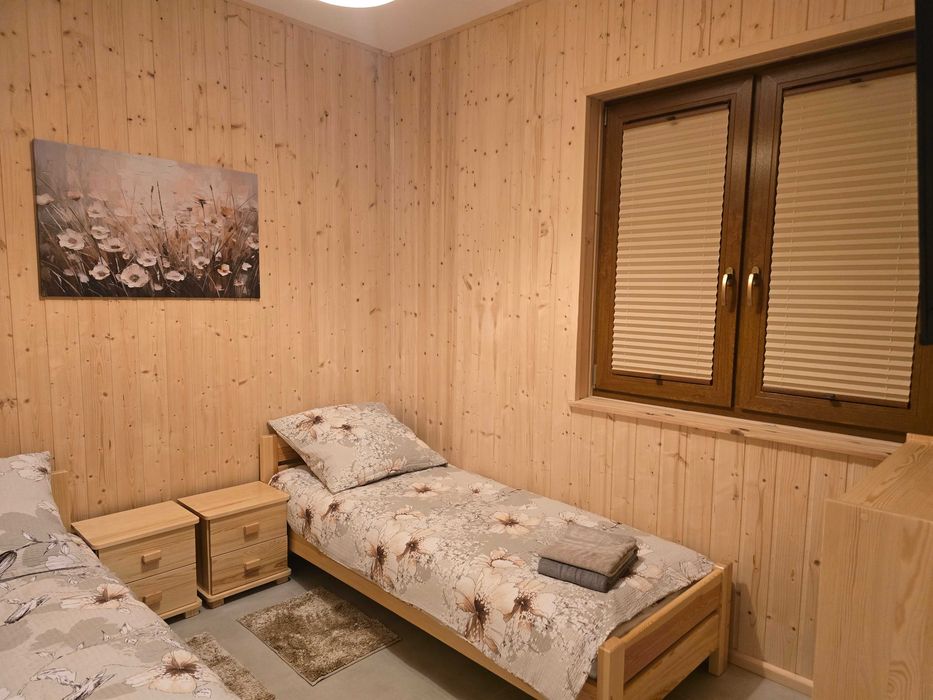 Całoroczny Domek z Jacuzzi,Sauną i Stawem