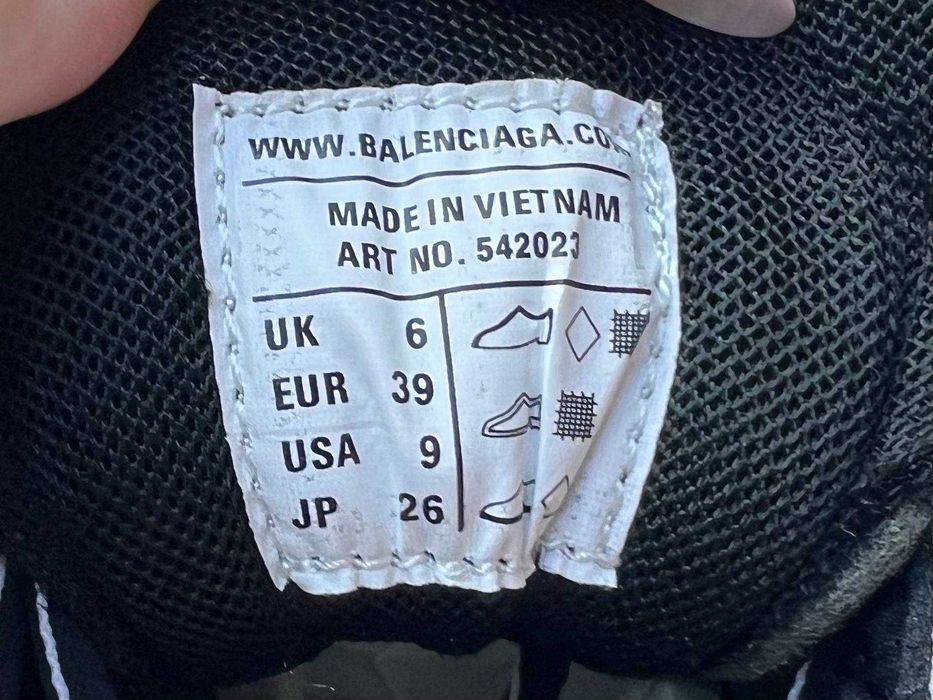 Кроссовки Balenciaga Track 1 Signature Black White ОРИГИНАЛ