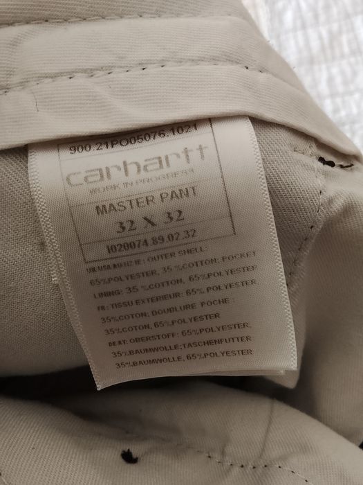Calças Carhartt Pretas 32x32 / 81x78/81