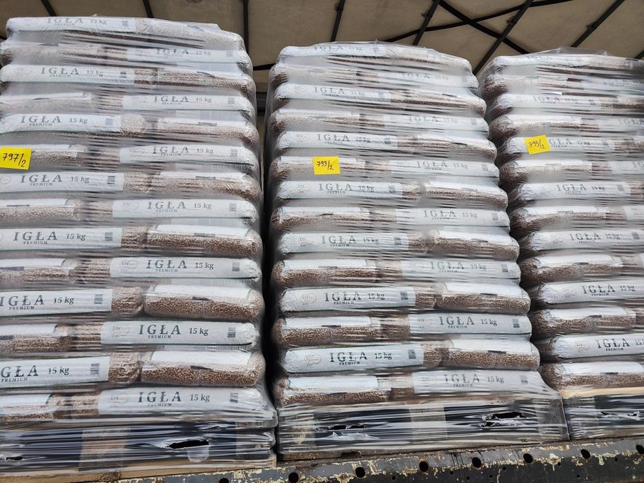 Polski Pellet Certyfikowany IGŁA Premium ENplus A1 Dostawa Gratis