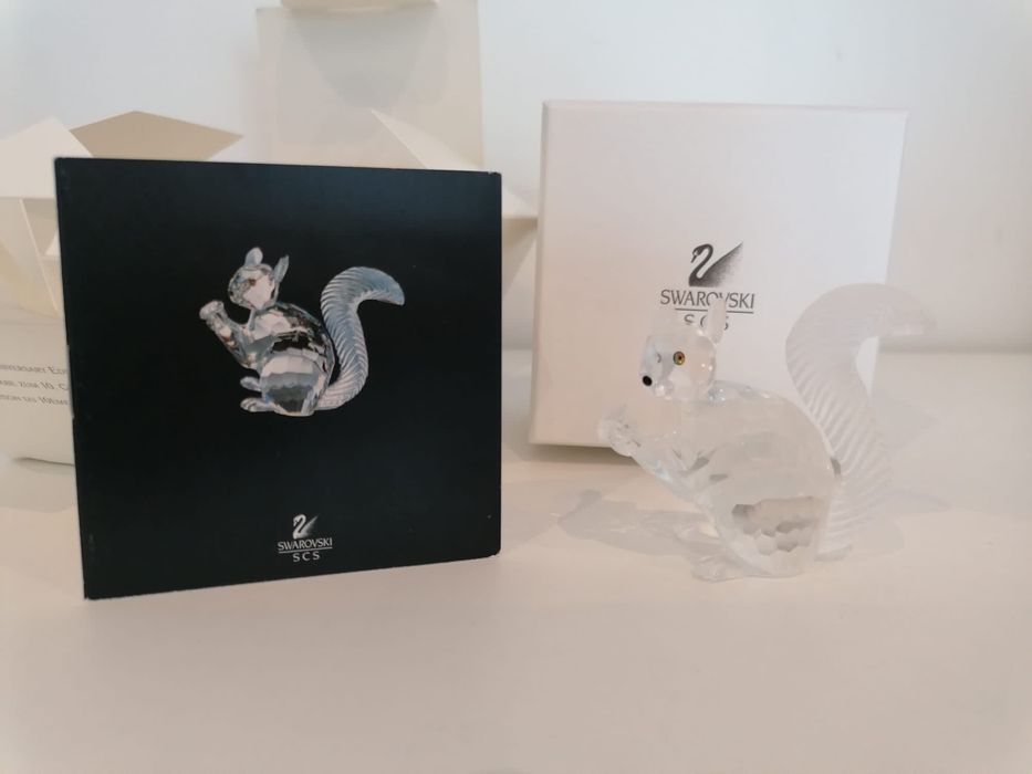 Esquilo Swarovski edição 10 aniversário novo