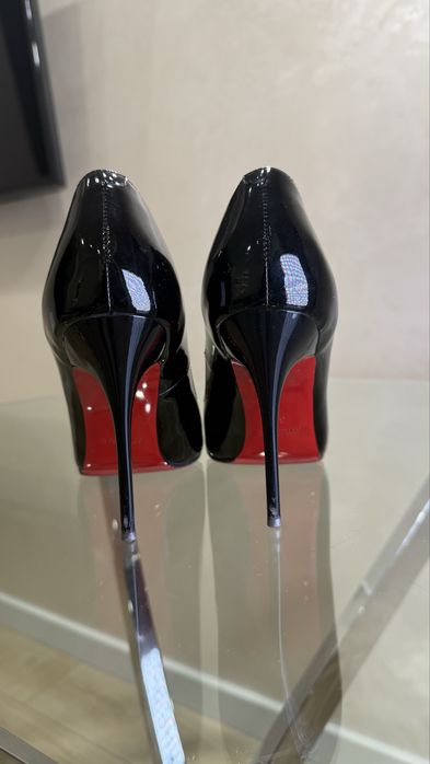 Туфли лаковые из натуральной кожи, размер 38 Miraton