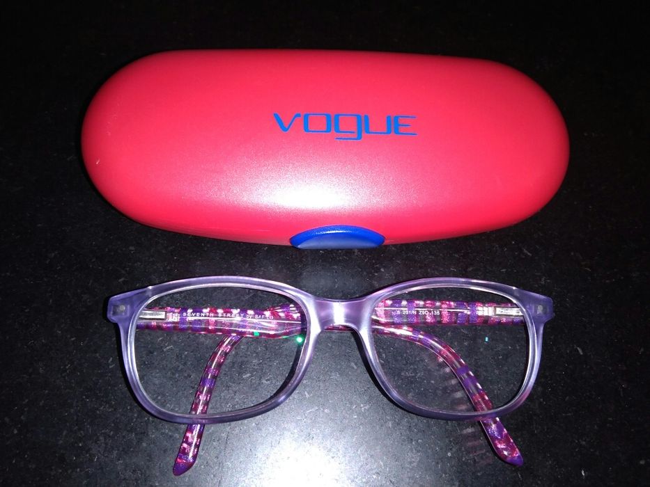 Armação de Óculos da (Vogue) Unisexo dos 8 aos 10 Anos