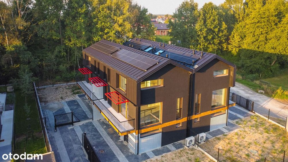 Nowoczesny Dom 120m^2 w zabudowie bliźniaczej, spokojna okolica