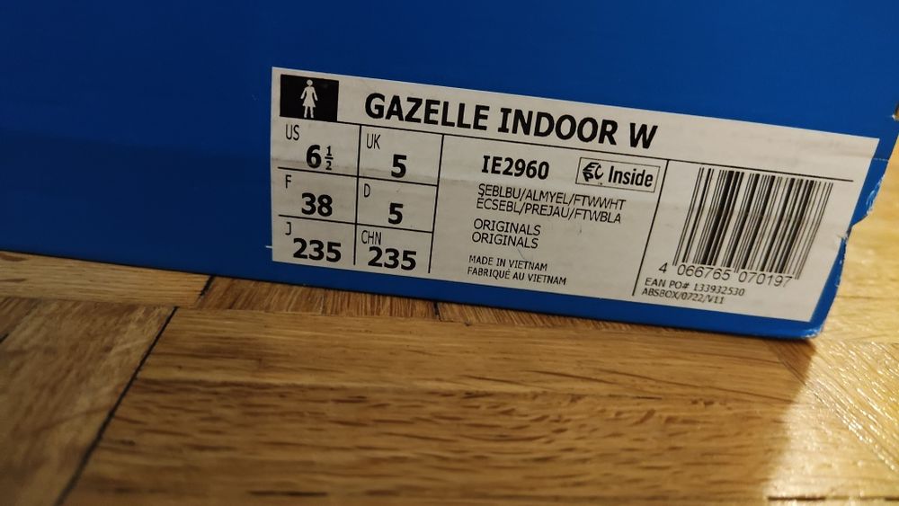 Buty Adidas Gazzele rozmiar 37/38