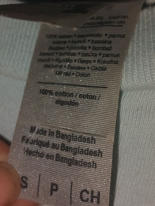 Футболка з принтом з двух сторін