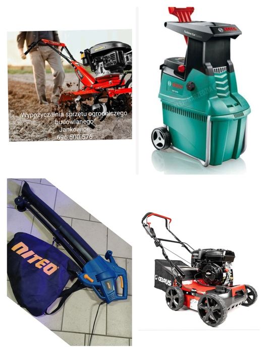 Glebogryzarka, Aerator, Wertykulator, Betoniarka, Przyczepka, Pik