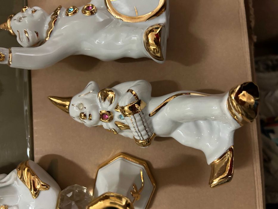 Coleção de Palhaços em Porcelana