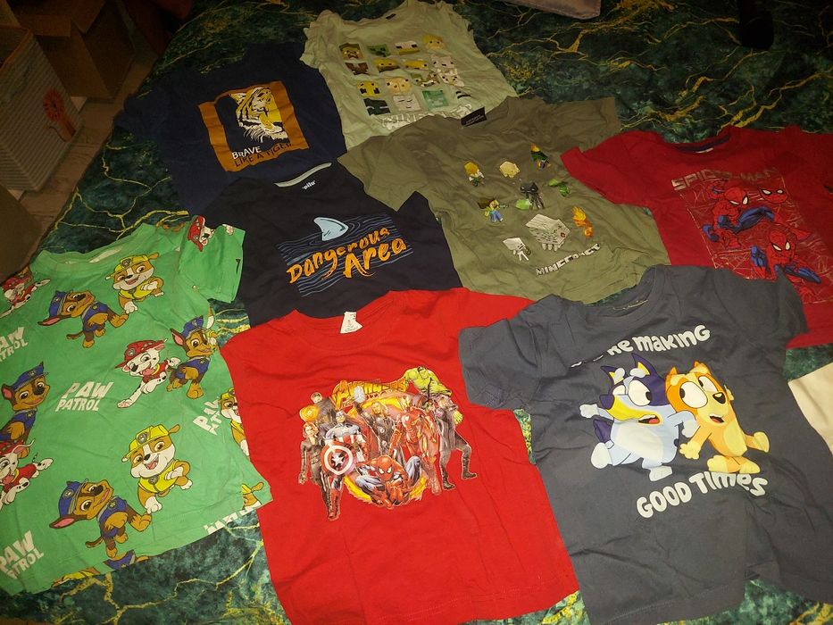 Tshirt 110/116 Minecraft