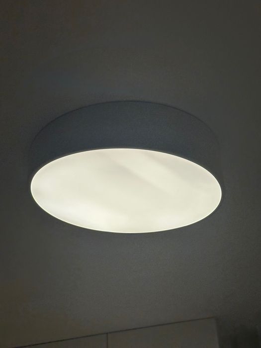 Candeeiro Teto Redondo Branco LED.