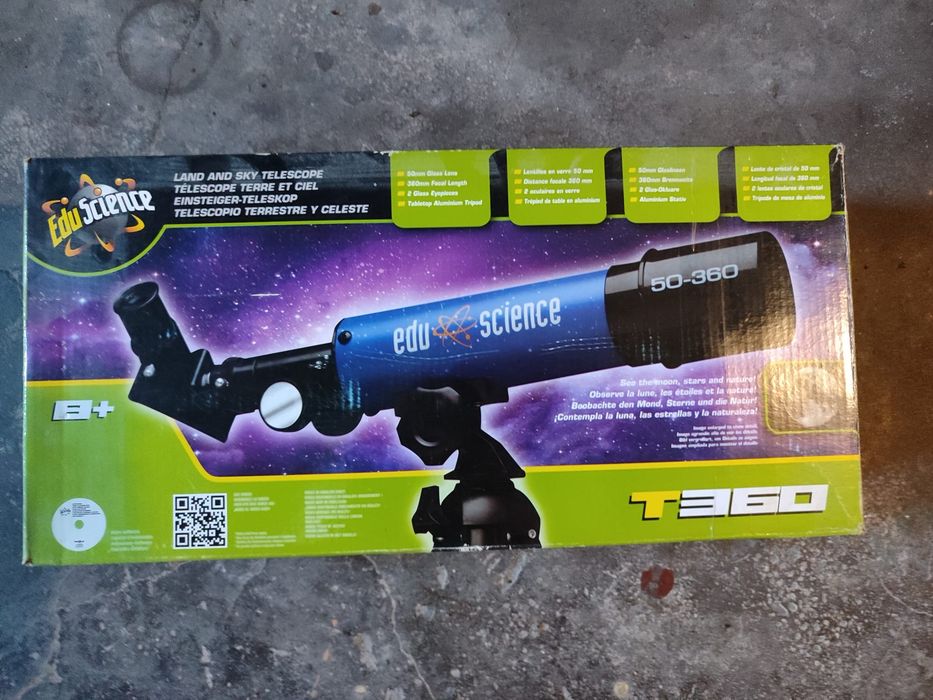 Teleskop młodego astronoma