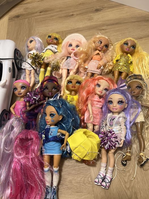 Rainbow High lalki i auto