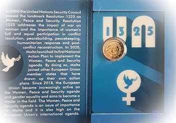 Malta - 2€ Paz e Segurança das Mulheres 2022