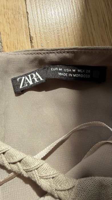 Сарафан zara льон