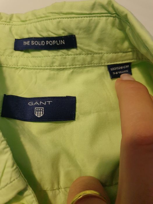 Camisa manga curta GANT Criança 7/8 anos