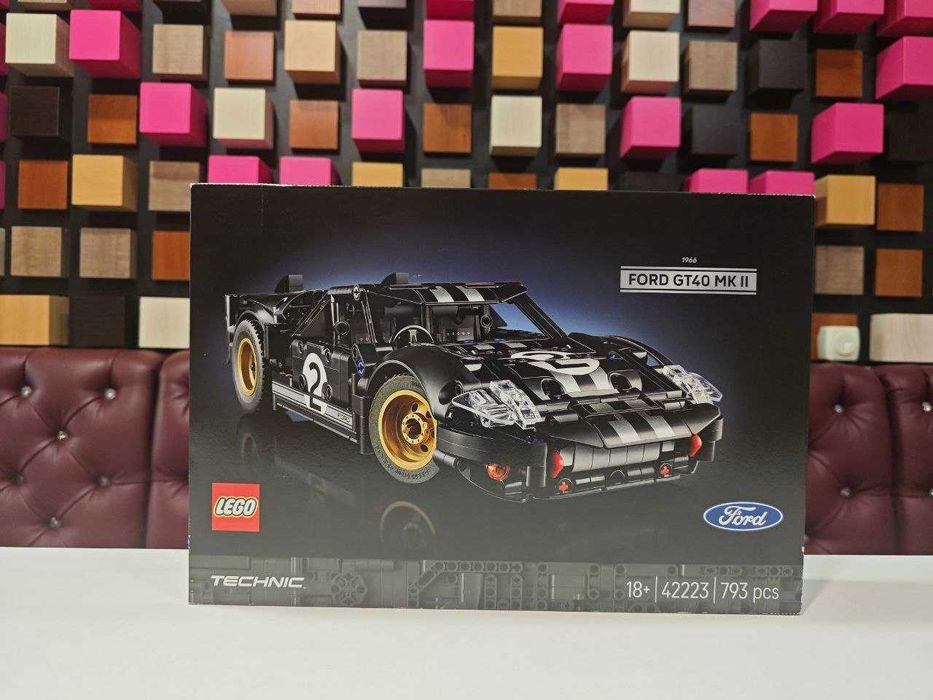 LEGO Technic 42223 Автомобіль для перегонів Ford GT40 MKII 1966 року