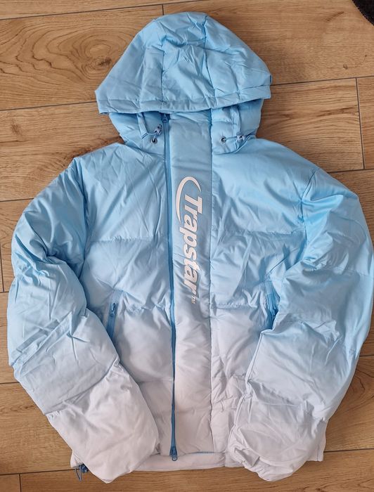 Kurtka trapstar niebiesko-biała, nowa