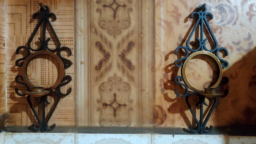 Подсвечники на стенку • пара