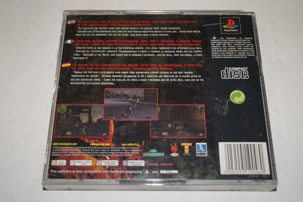 Gra Spec Ops Ranger Elite Sony Playstation (Psx)