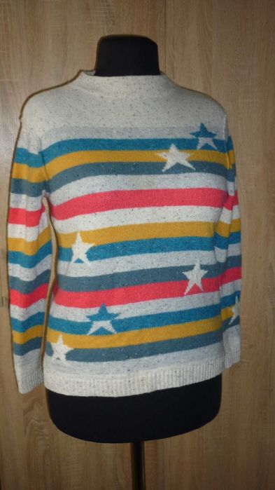 White Stuff- wełna, sweter  R; m/l