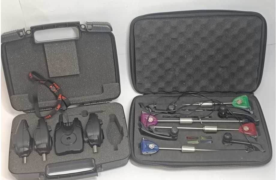 Zestaw Sygnalizatorów Brań Fox Micron MX 3+1 ORAZ Swingery Mechaniczne 287/04/26S