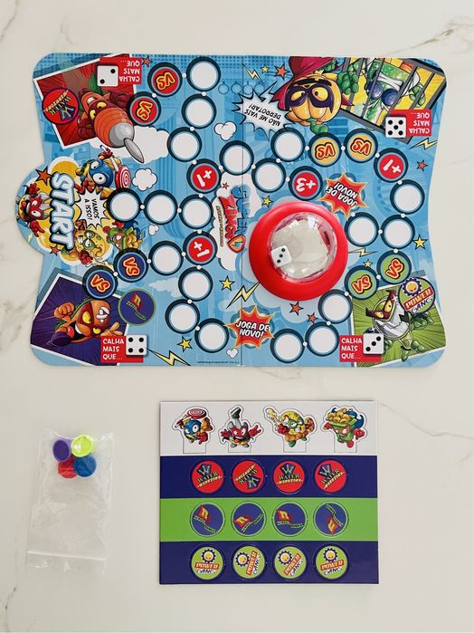 Jogo de tabuleiro SuperZings