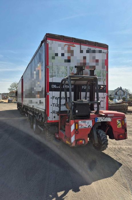 Mercedes Actros MP 4 Tandem 2x7,7 m BDF +Wózek widłowy