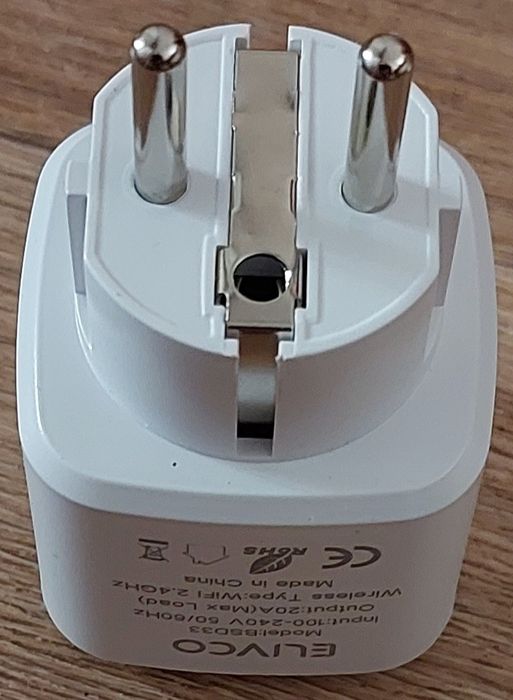 (НОВЫЙ) Умная wi-fi розетка Power monitor 20A