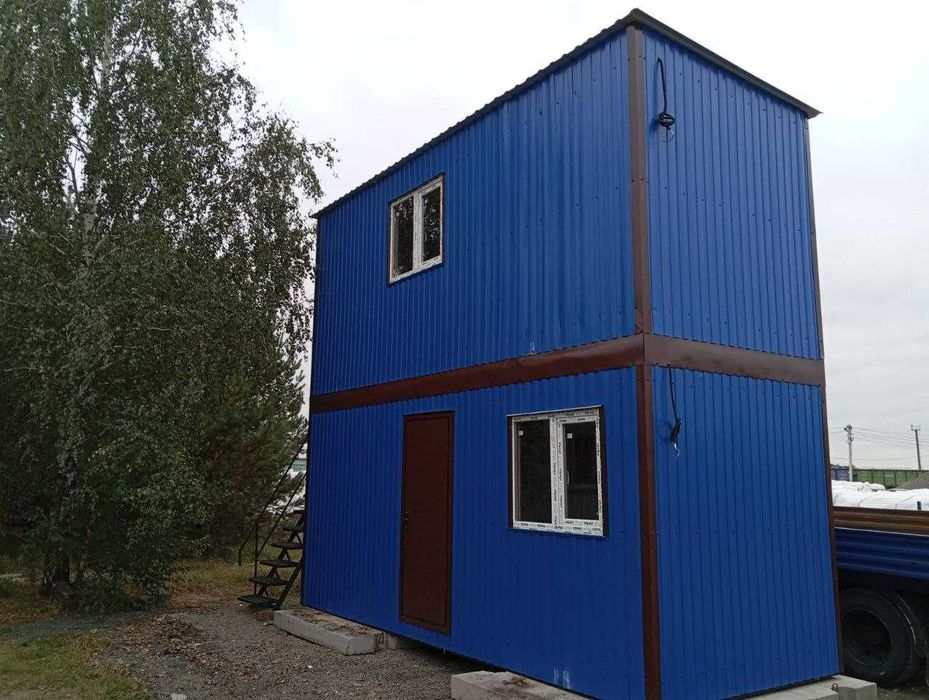 Битовка, будівельний вагончик, модульний будинок, бытовка, блок пост