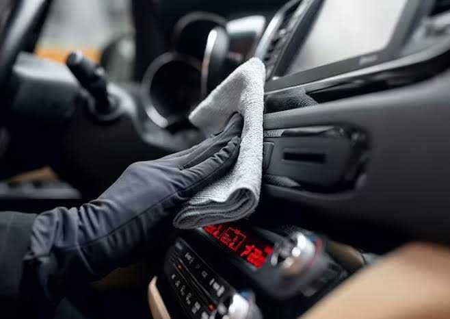 Limpeza de automovel, viaturas