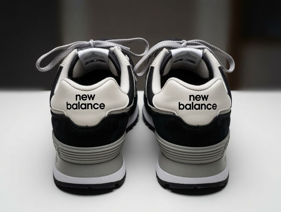 New Balance 574 (Black–White) Classic.