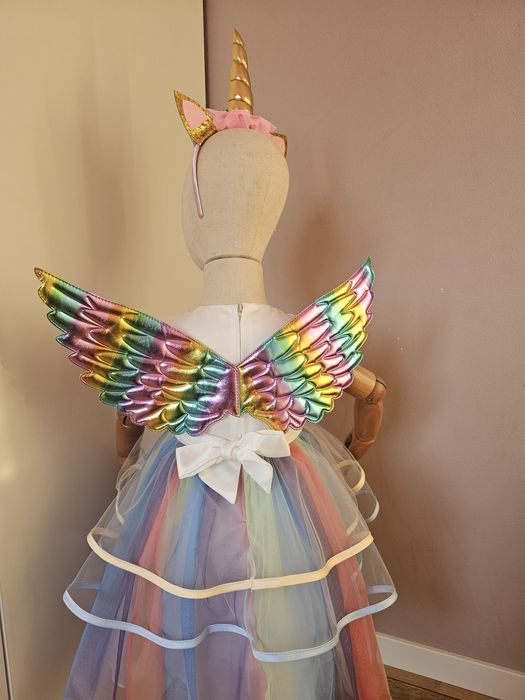 Дитяча кольорова сукня Єдиноріг Одноріг Поні платье единорог від 2-8р