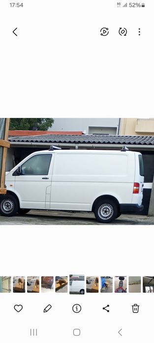 Tenho carrinha vw transporter para entregas