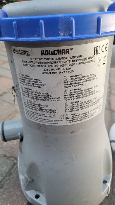 Pompa filtr do basenu