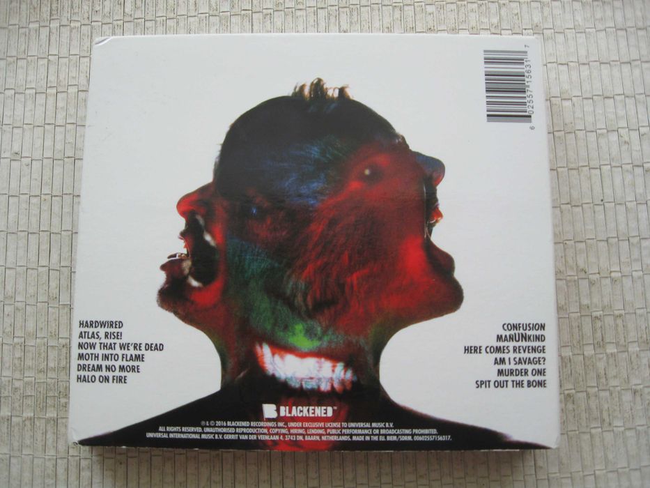 METALLICA / hardwired..to self-destruct / 2016  9 дисков metallica