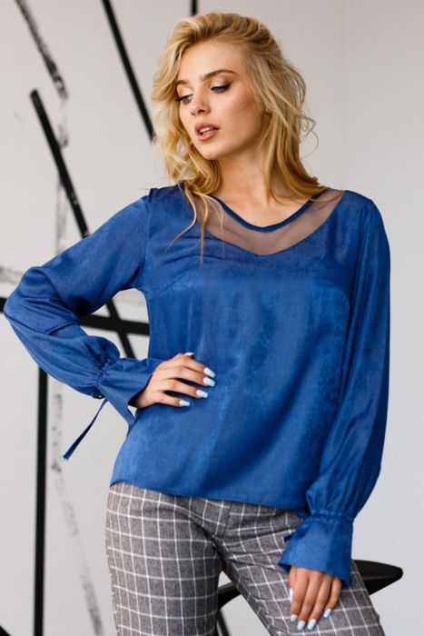 Жіноча шовкова блуза