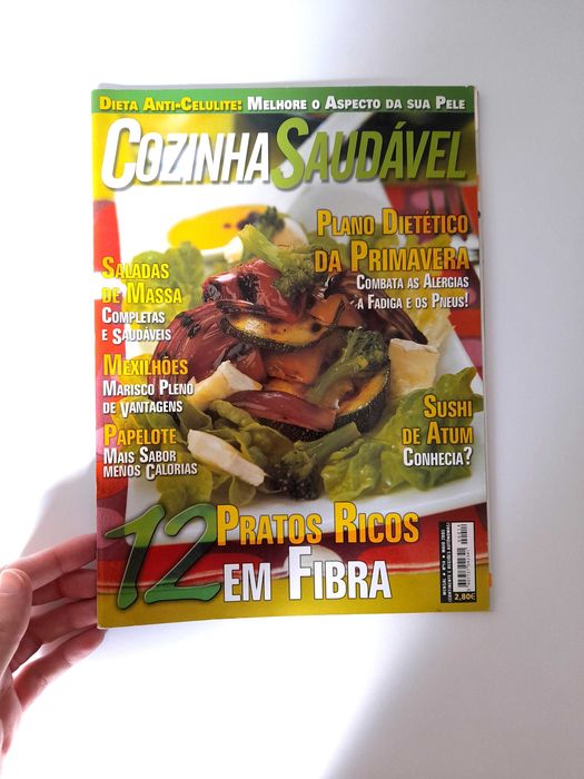 Revista Culinária da coleção Cozinha Saudável Número 14 2005