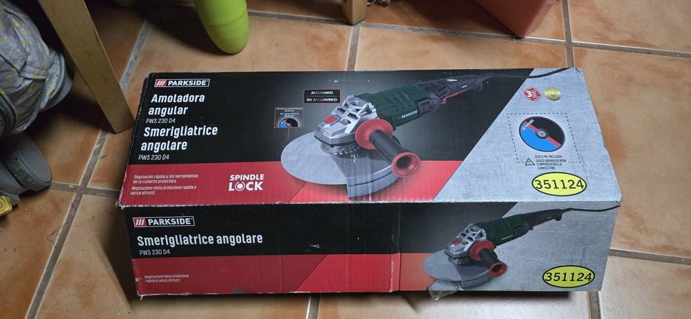 Rebarbadora Parkside PWS 230 D4 2000 W Nova!! Nunca Utilizada