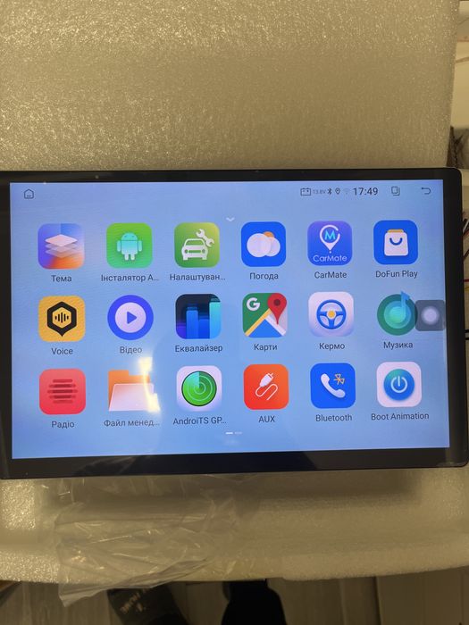 W447 Android  магнітола для Benz Vito W447 2014-2022