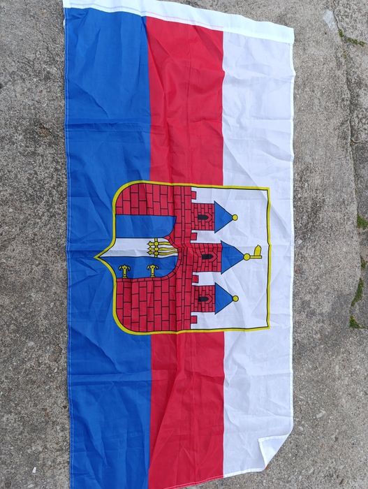 Duża flaga Bydgoszczy